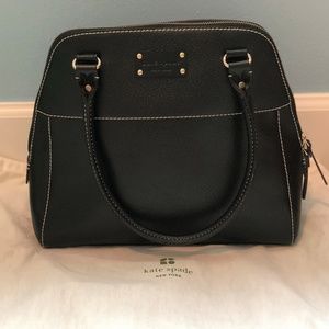 KATE SPADE New York Black Leather Shoulder Bag